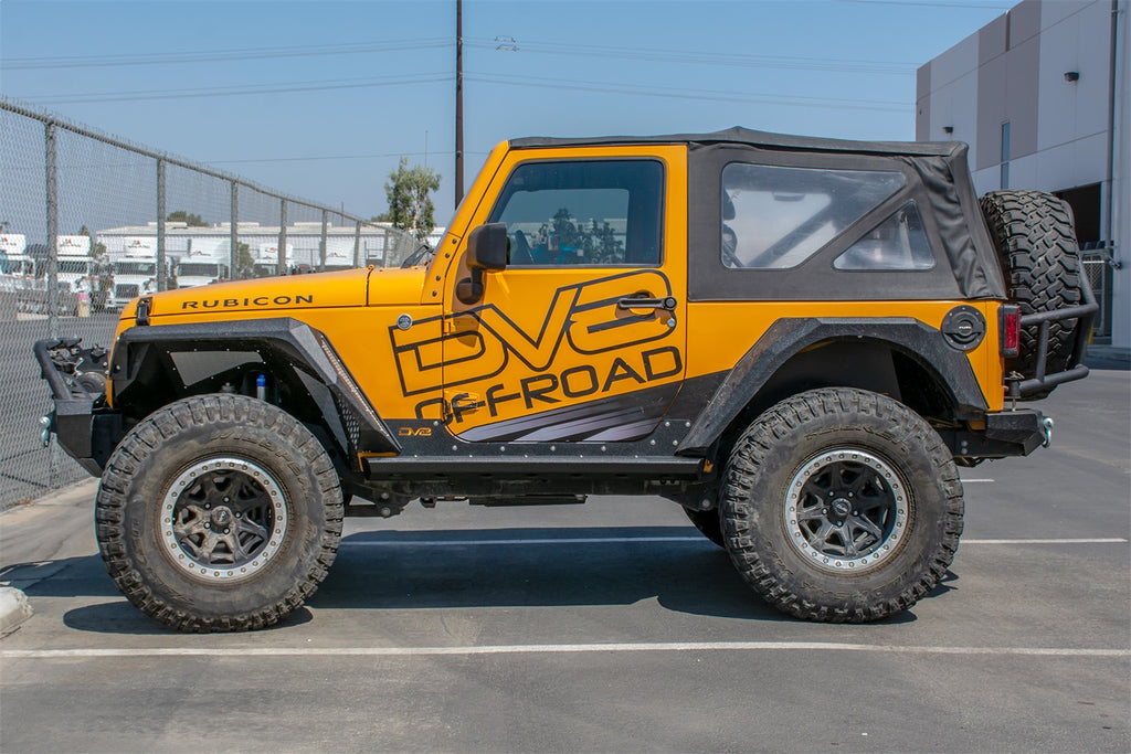 DV8 Offroad Rock Sliders - SRSOTB-12