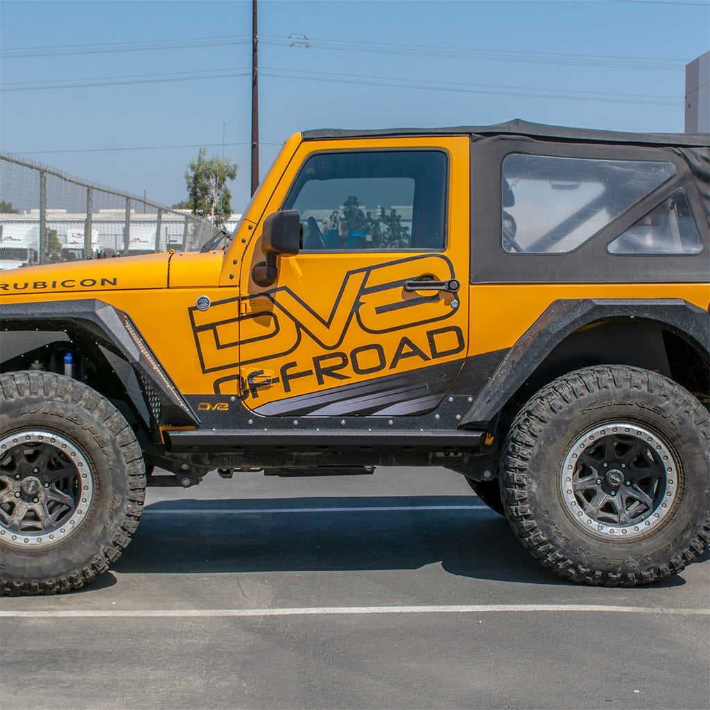 DV8 Offroad Rock Sliders - SRSOTB-12