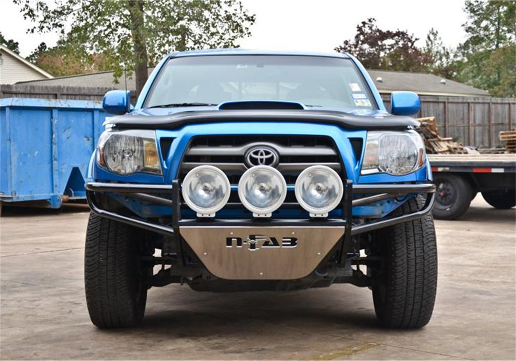 N-Fab RSP PreRunner Front Bumper-30in. Multi-Mount (3-9in.)-05-15 Tacoma-Gloss Blk T053RSP