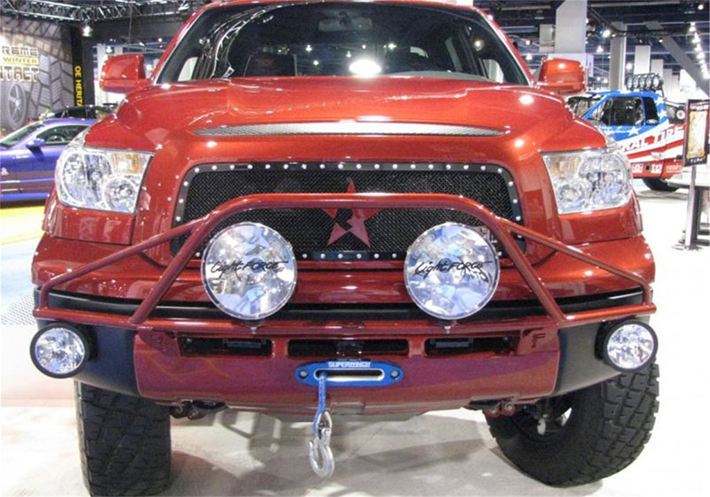 N-Fab Light Mounting-Pre-Runner Light Bar-07-13 Tundra-TX Blk T073LH-TX