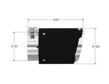 Load image into Gallery viewer, MBRP Exhaust Carbon Fiber Exhaust Tip T5188CF