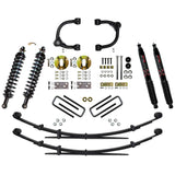 Skyjacker 3 In. Coilover Lift System With Rear Black MAX 8500 Shocks. TC536UBKS