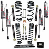 Skyjacker 2.5 in. Suspension Lift System With ADX 2.0 Remote Reservoir Monotube Shocks. TJ251K-SVX-X