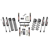 Skyjacker 4 in. Suspension Lift System With ADX 2.0 Remote Reservoir Shocks. TJ403BKXLTX
