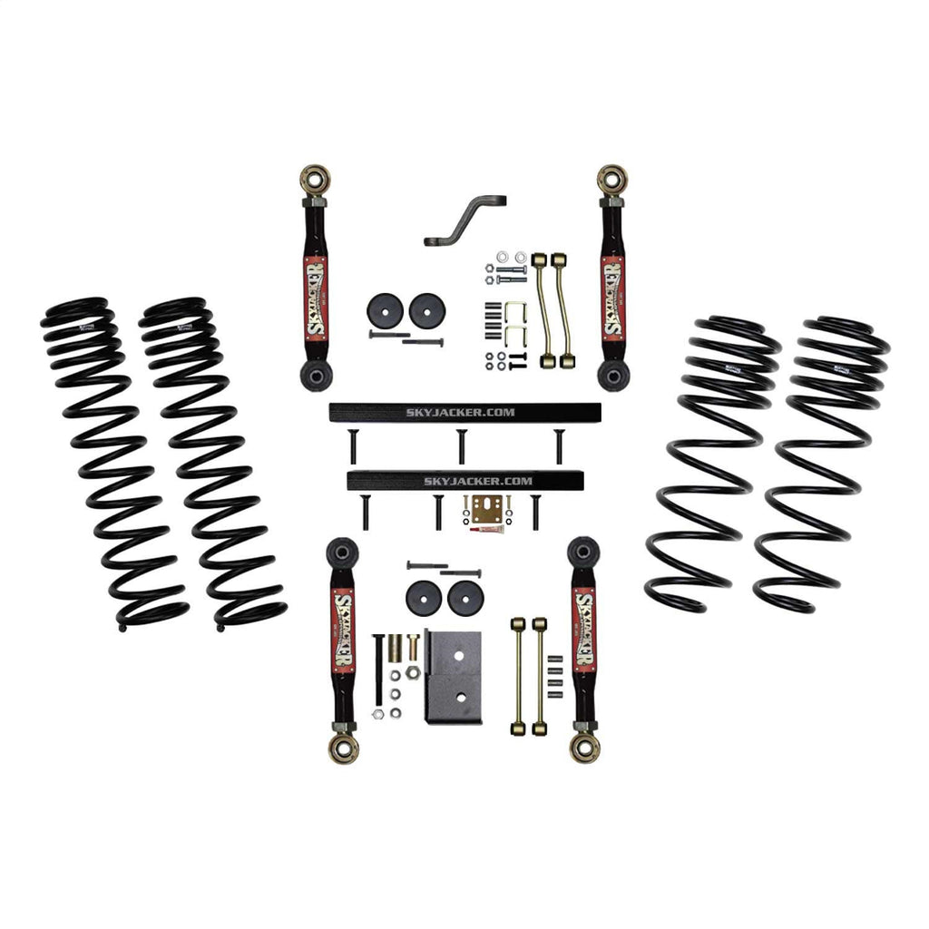 Skyjacker 4 in. Component Box With Dual Rate Long Travel Coil Springs. TJ403BLTX