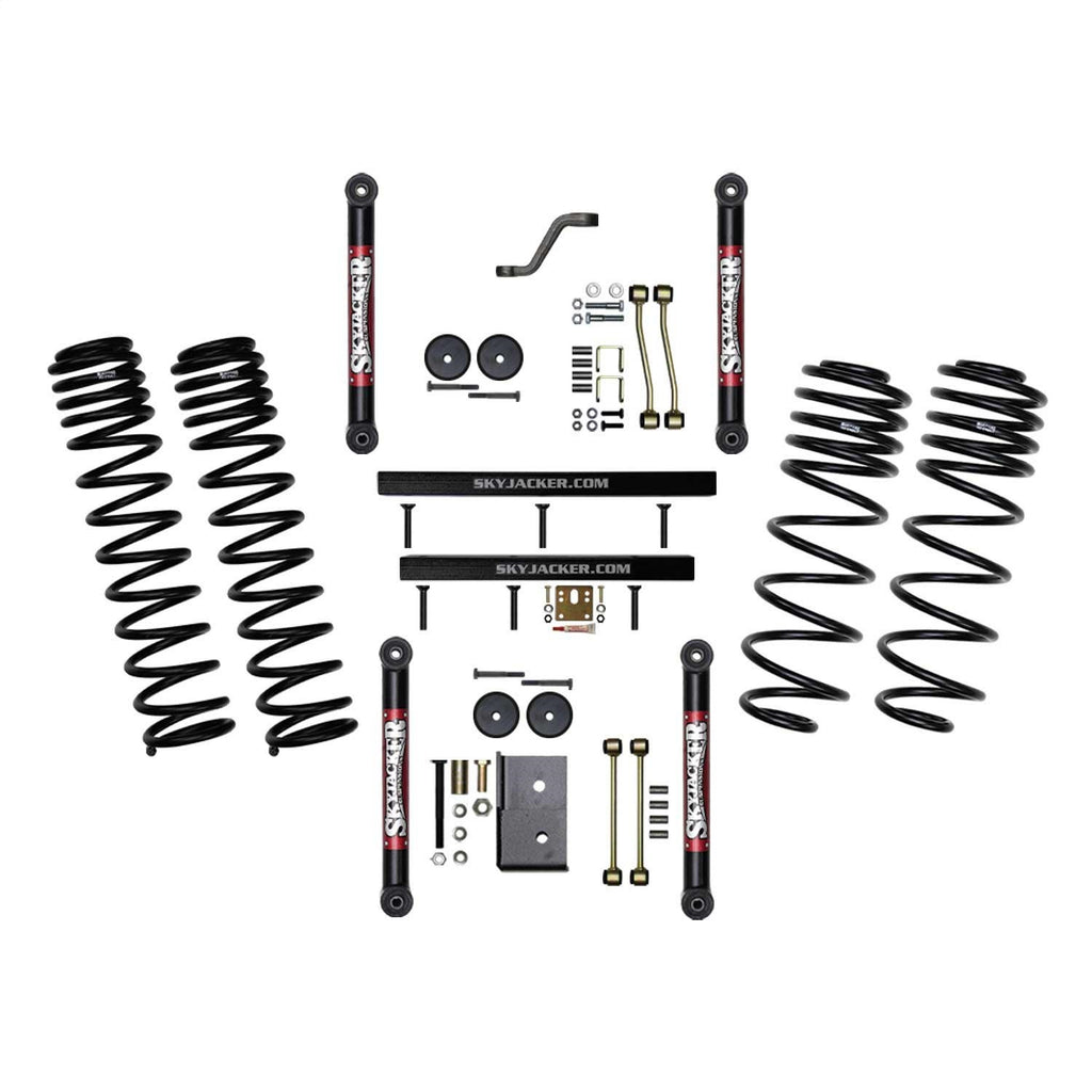 Skyjacker 4 in. Component Box With Dual Rate Long Travel Coil Springs. TJ403BLT