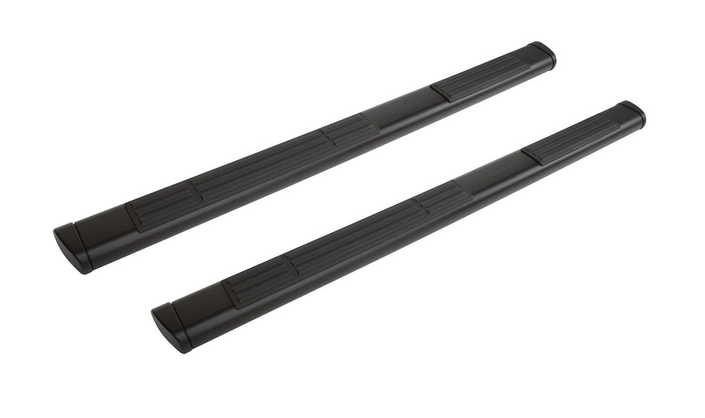 Big Country Truck Accessories 392879 - 6 WIDESIDER XL Composite Side Bars - BARS ONLY - Black Powdercoat