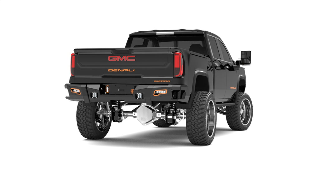 Road Armor Identity Rear Bumper Full Kit 3202DR-A0-P2-MR-BH