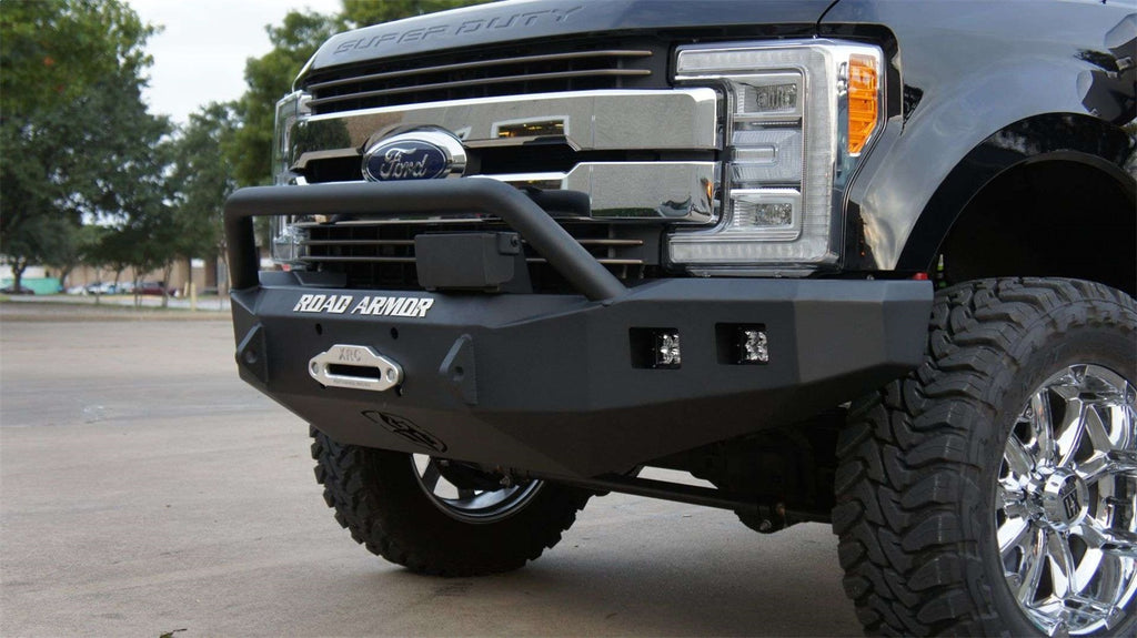 Road Armor Stealth Winch Front Bumper 617F4B