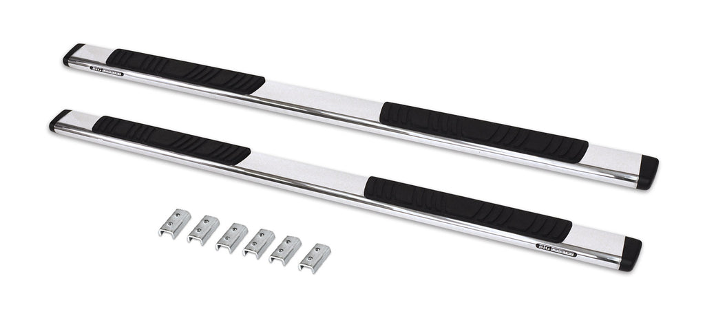 Big Country Truck Accessories 395806 - 5 WIDESIDER Platinum Side Bars - BARS ONLY - Polished Stainless Steel