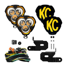 Load image into Gallery viewer, KC Hilites FLEX ERA 3 - 2-Light System - Pillar Mount - 40W Spot Beam - for Jeep JL / JT