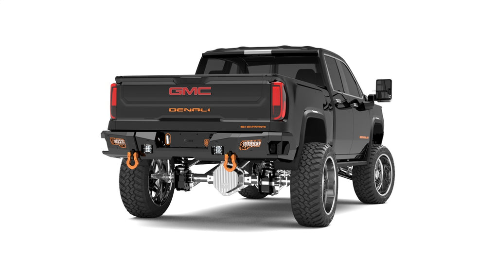 Road Armor Identity Rear Bumper Full Kit 3202DR-B0-P2-MH-BH