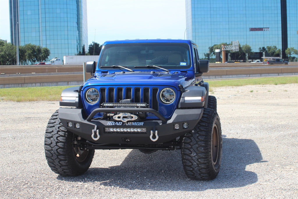 Road Armor Stealth Winch Front Bumper Rubicon 5183F3B