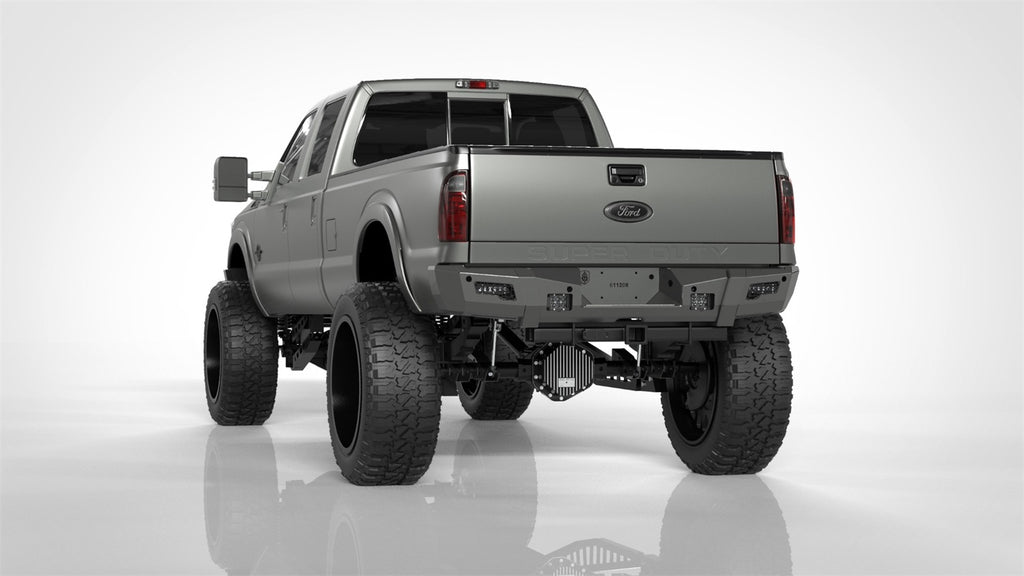 Road Armor Identity Rear Bumper Full Kit 6112DR-A0-P2-MD-BH