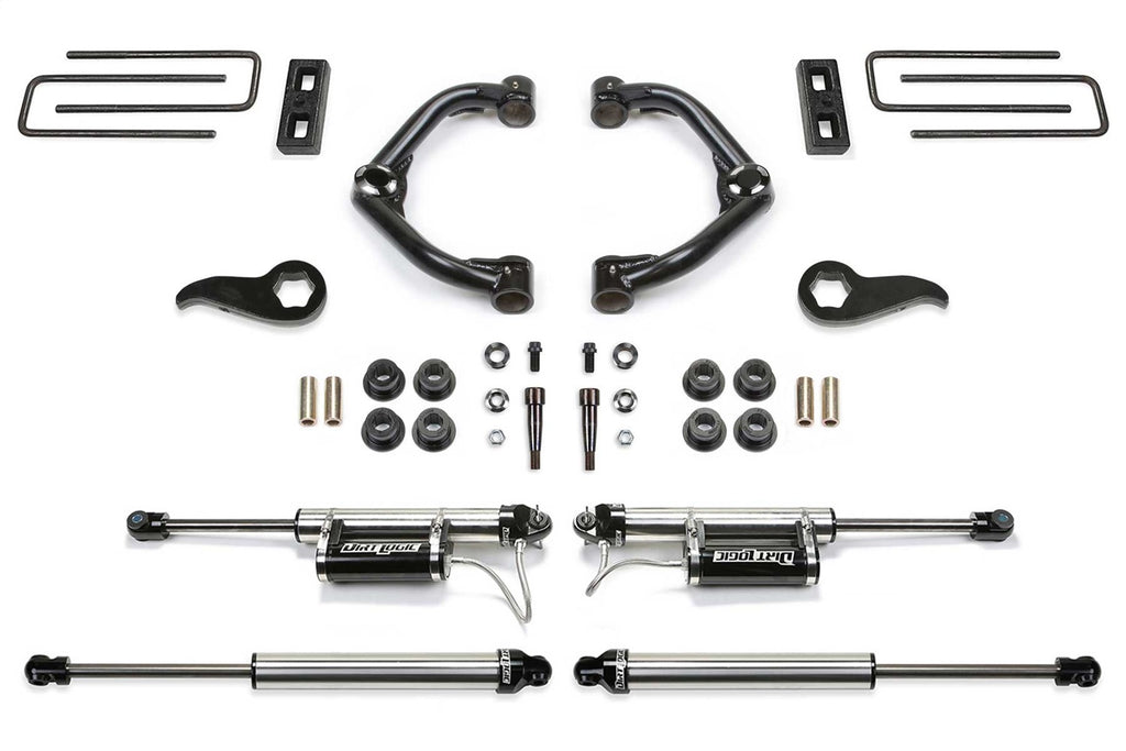 Fabtech Uniball UCA Lift System w/Shocks K1182DL