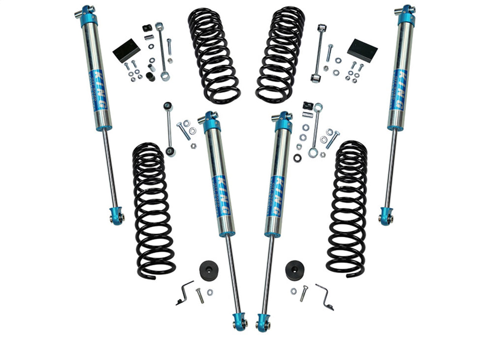 Superlift Dual Rate Coil 2.5in. Lift Kit w/KING 2.0 Shocks-18-23 Wrangler JL-4 door K183KG