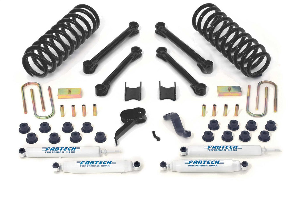 Fabtech Performance Lift System w/Shocks K3037