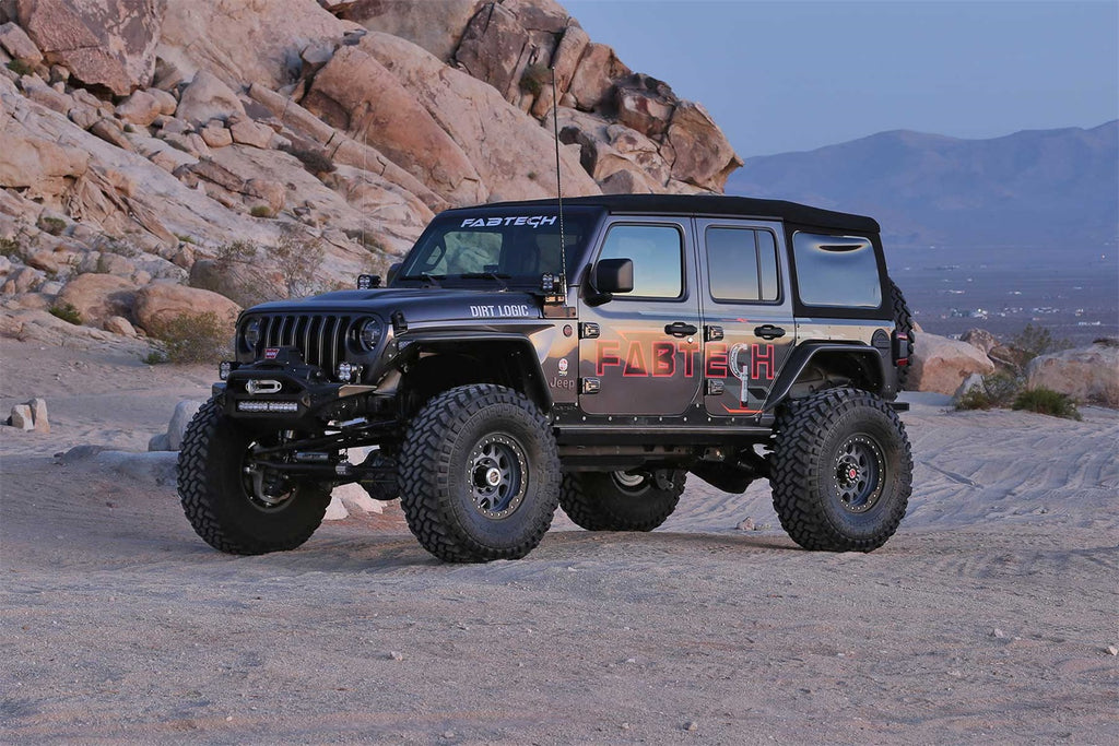 Fabtech Crawler Lift System w/DLSS Shocks K4148DL