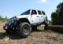 Load image into Gallery viewer, N-Fab TrailSlider-Cab Len (2 Steps)-18-23 Wrangler JL 4Dr-TX Blk TSJ184-TX