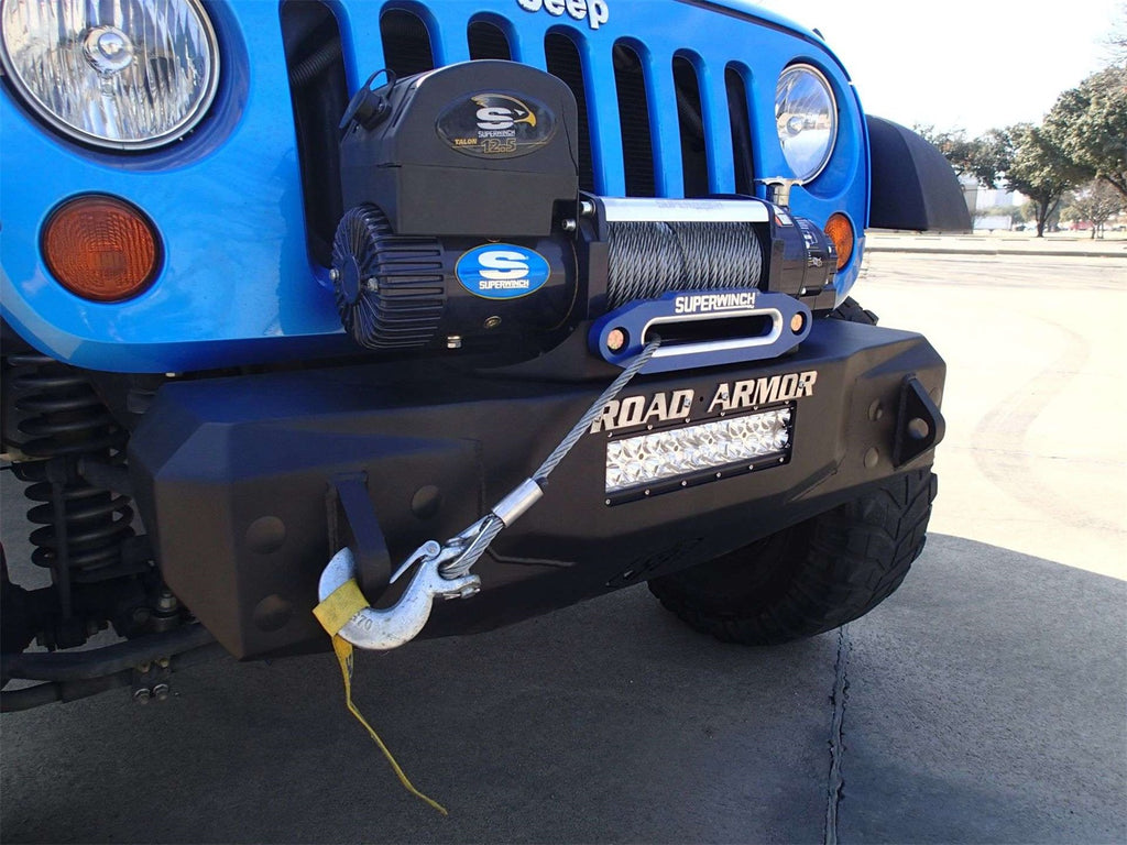 Road Armor Stealth Stubby Winch Front Bumper 509R0B