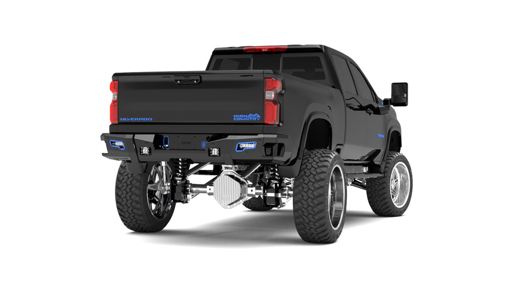 Road Armor Identity Rear Bumper Full Kit 3202DR-A0-P2-MR-BH