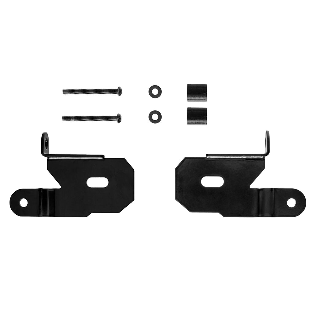 KC Hilites Bracket Set - Light Mount - Windshield - Pillar Mount - Pair - for 18-20 Jeep JL