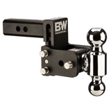 TS10033B B&W TOW AND STOW DUAL BALL 2 ADJ BALL MOUNT 3 DROP/3-1/2 RISE, BLACK